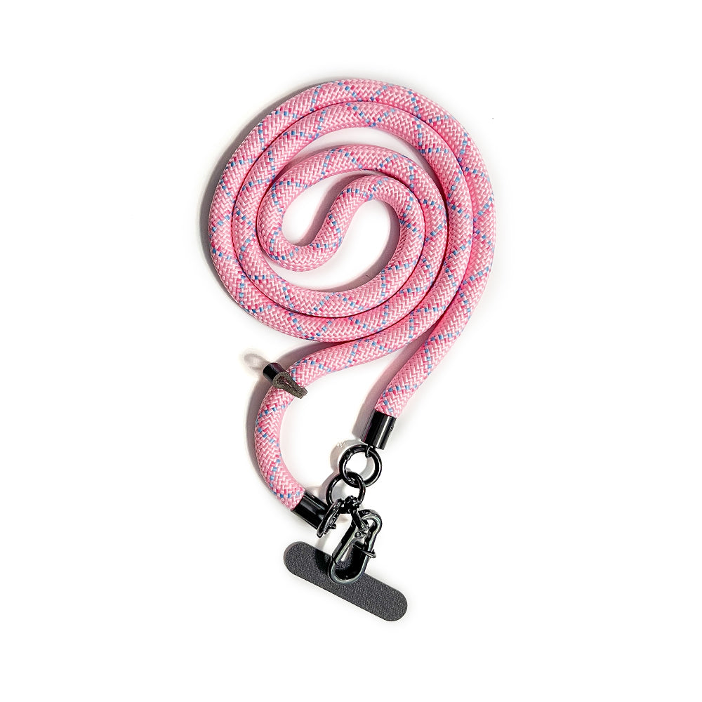 Crossbody Rope Phone Strap - Ροζ