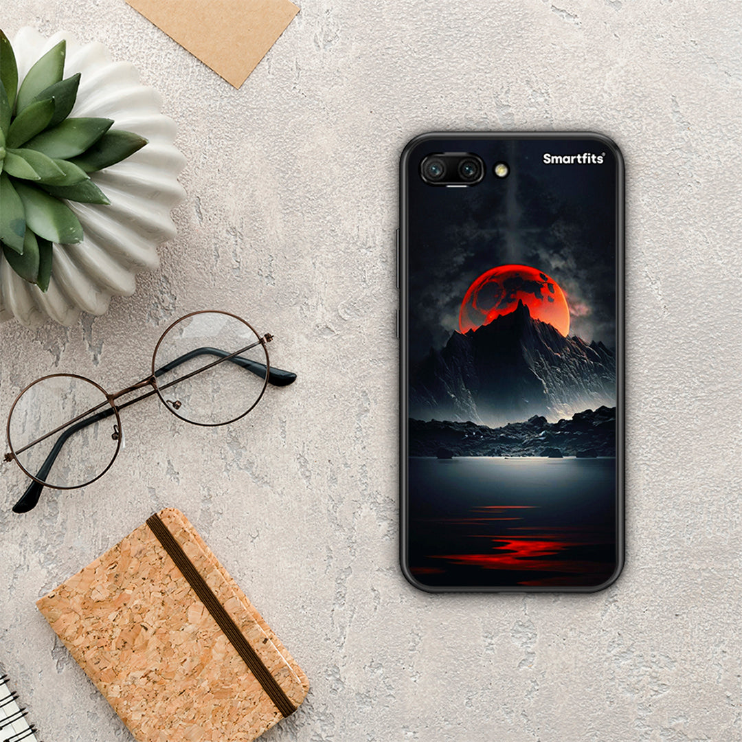 Red Full Moon - Honor 10 θήκη