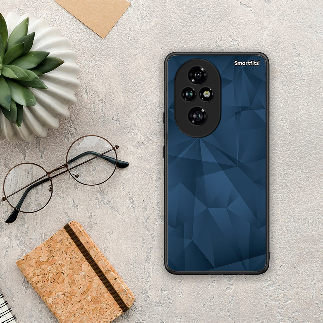 Geometric Blue Abstract - Honor 200 Pro 5G θήκη