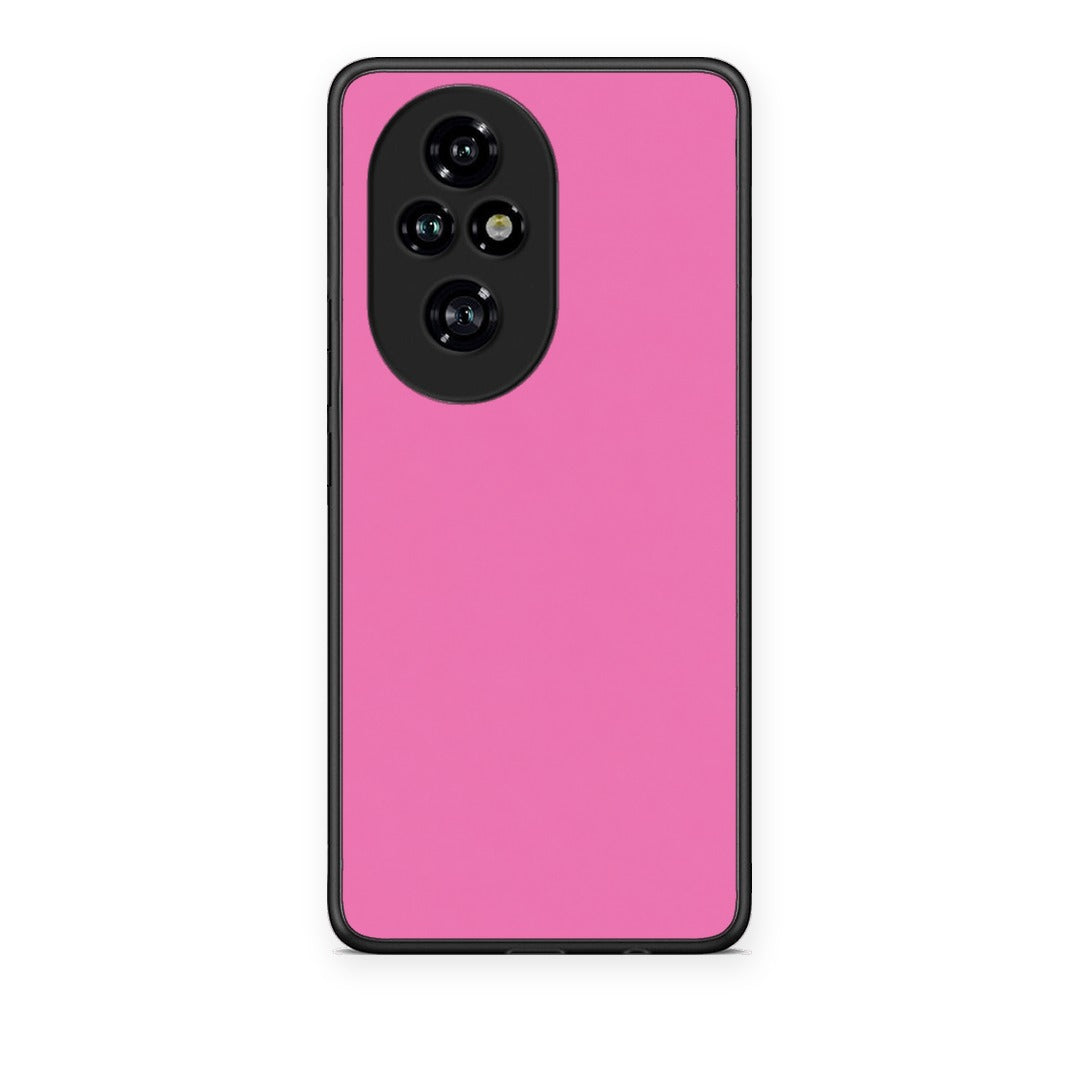 Θήκη Honor 200 Pro 5G Rose Pink από τη Smartfits με σχέδιο στο πίσω μέρος και μαύρο περίβλημα | Honor 200 Pro 5G Rose Pink case with colorful back and black bezels