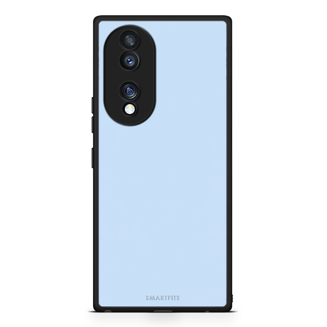 Θήκη Honor 70 5G Powder Blue από τη Smartfits με σχέδιο στο πίσω μέρος και μαύρο περίβλημα | Honor 70 5G Powder Blue case with colorful back and black bezels