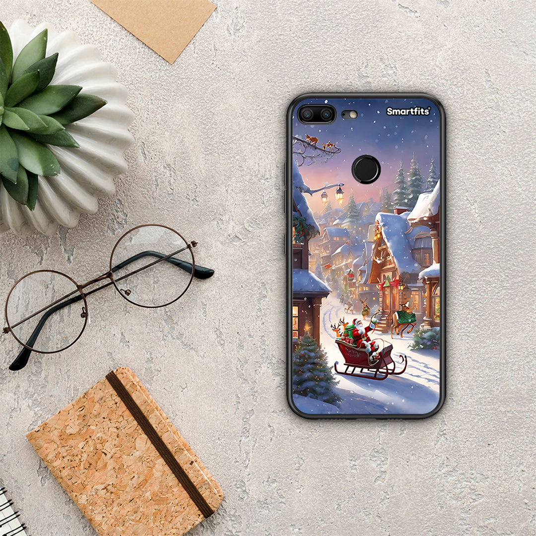 Christmas Snow - Honor 9 Lite θήκη