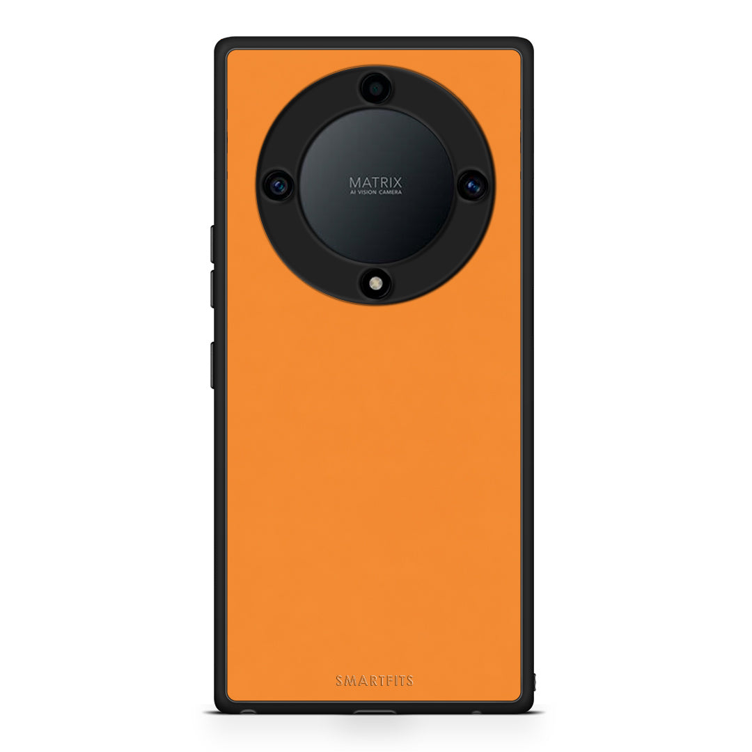 Θήκη Honor Magic5 Lite 5G / X9a Tangerine Orange από τη Smartfits με σχέδιο στο πίσω μέρος και μαύρο περίβλημα | Honor Magic5 Lite 5G / X9a Tangerine Orange case with colorful back and black bezels