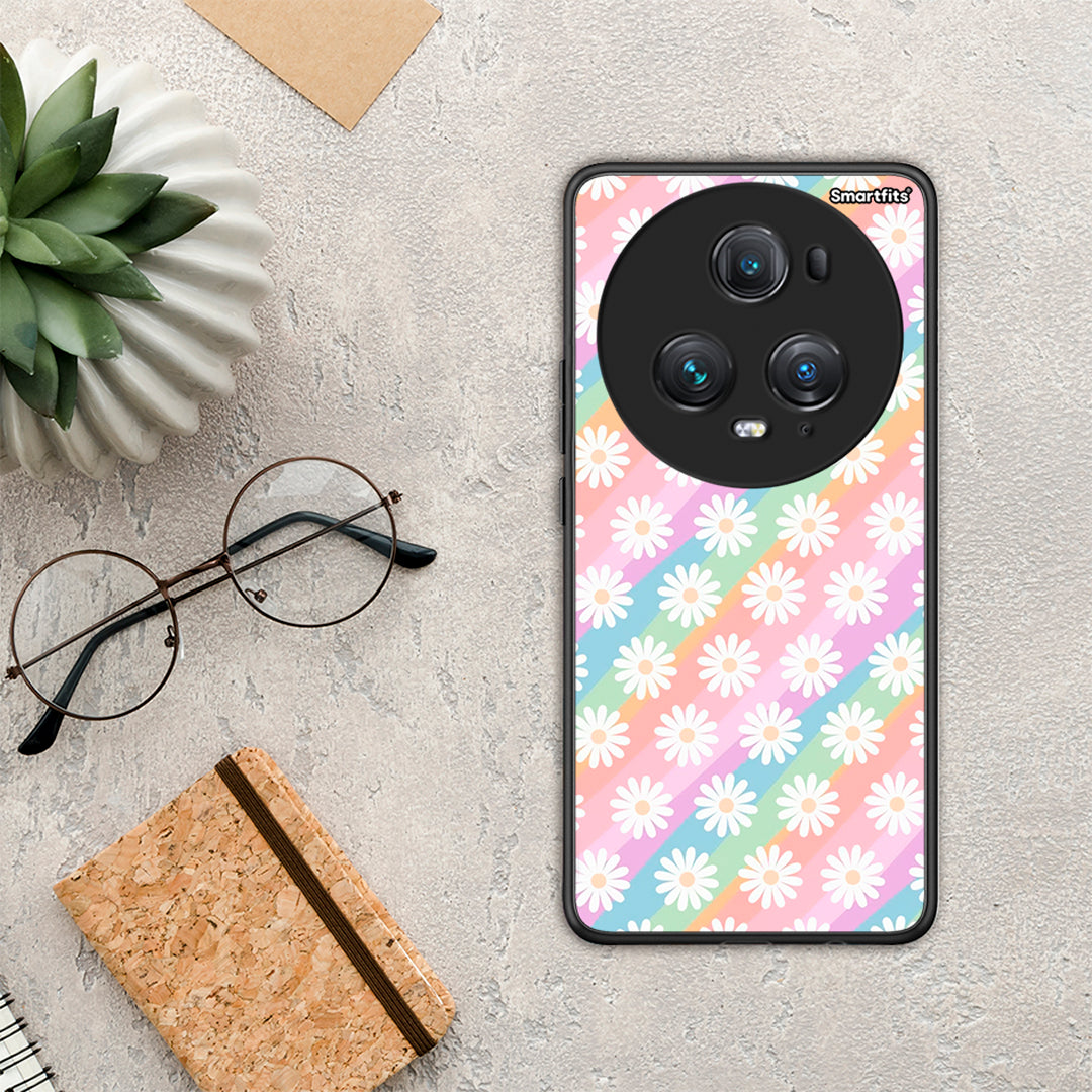 White Daisies - Honor Magic5 Pro θήκη