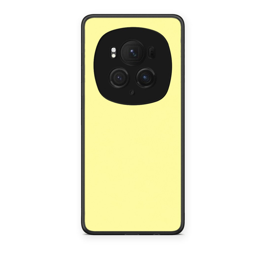 Θήκη Honor Magic6 Pro Butter Yellow από τη Smartfits με σχέδιο στο πίσω μέρος και μαύρο περίβλημα | Honor Magic6 Pro Butter Yellow case with colorful back and black bezels