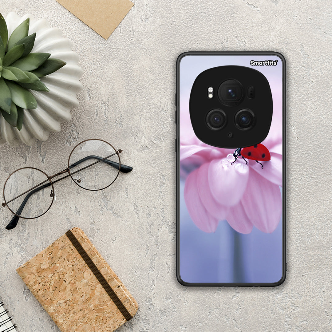 Ladybug Flower - Honor Magic6 Pro θήκη