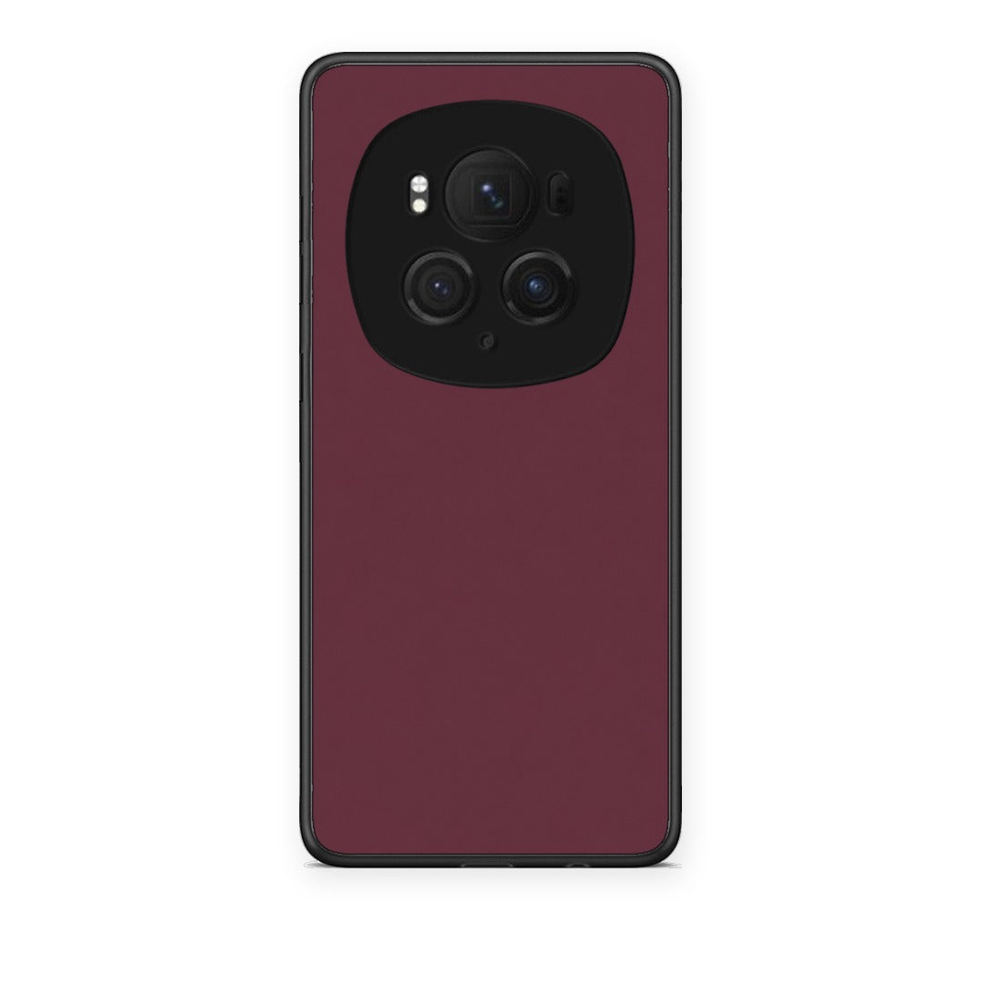Θήκη Honor Magic6 Pro Muted Burgundy από τη Smartfits με σχέδιο στο πίσω μέρος και μαύρο περίβλημα | Honor Magic6 Pro Muted Burgundy case with colorful back and black bezels