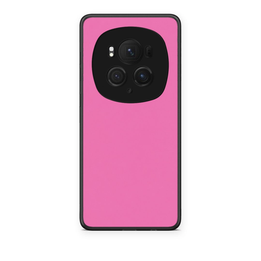 Θήκη Honor Magic6 Pro Rose Pink από τη Smartfits με σχέδιο στο πίσω μέρος και μαύρο περίβλημα | Honor Magic6 Pro Rose Pink case with colorful back and black bezels