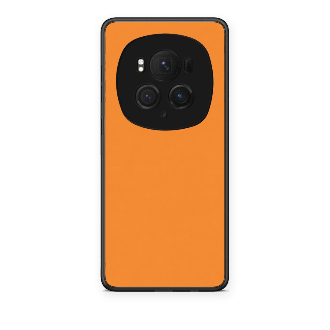 Θήκη Honor Magic6 Pro Tangerine Orange από τη Smartfits με σχέδιο στο πίσω μέρος και μαύρο περίβλημα | Honor Magic6 Pro Tangerine Orange case with colorful back and black bezels