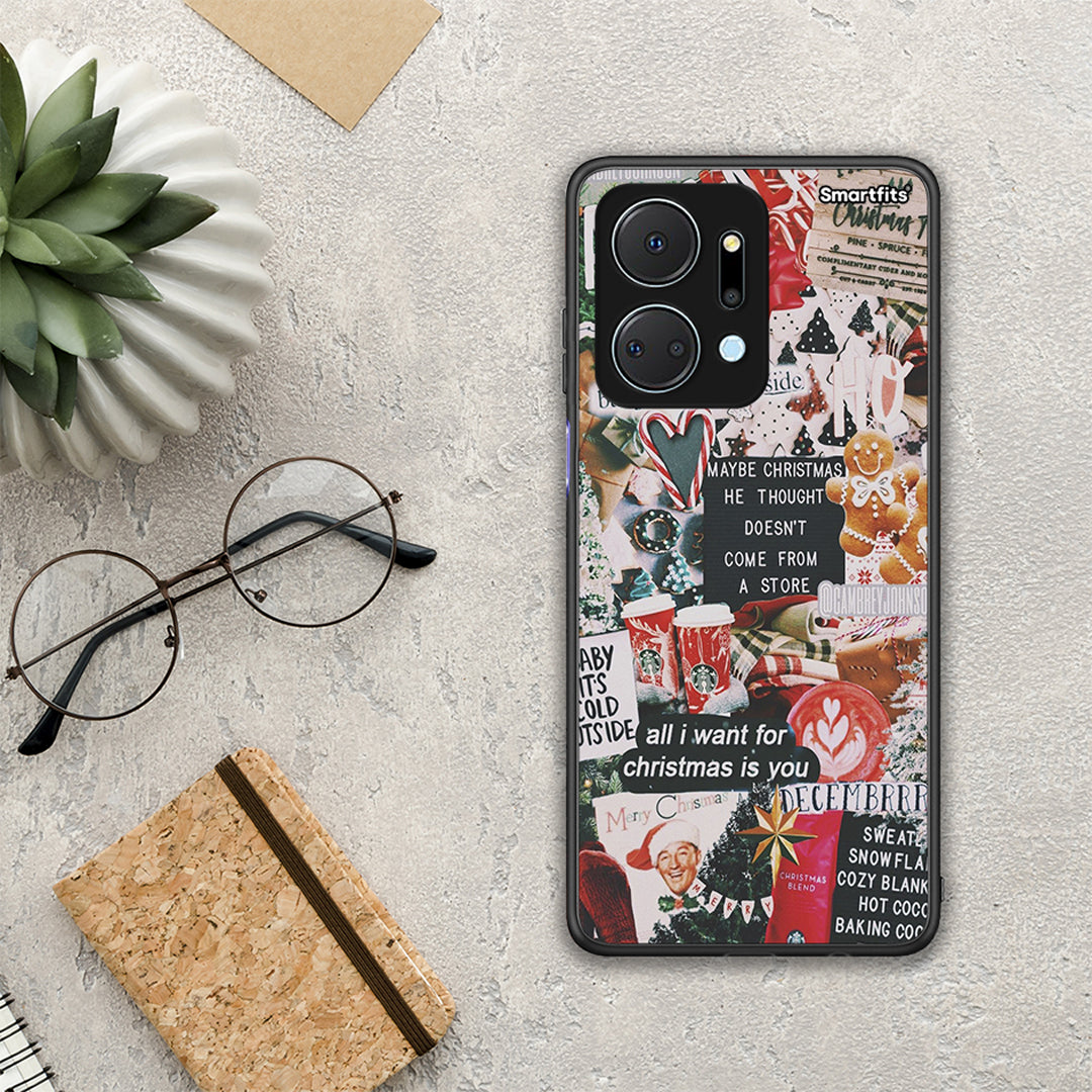 Christmas Happiness - Honor X7a θήκη