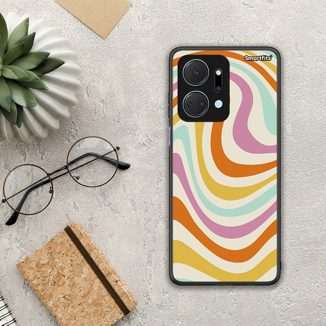 Colourful Waves - Honor X7a θήκη