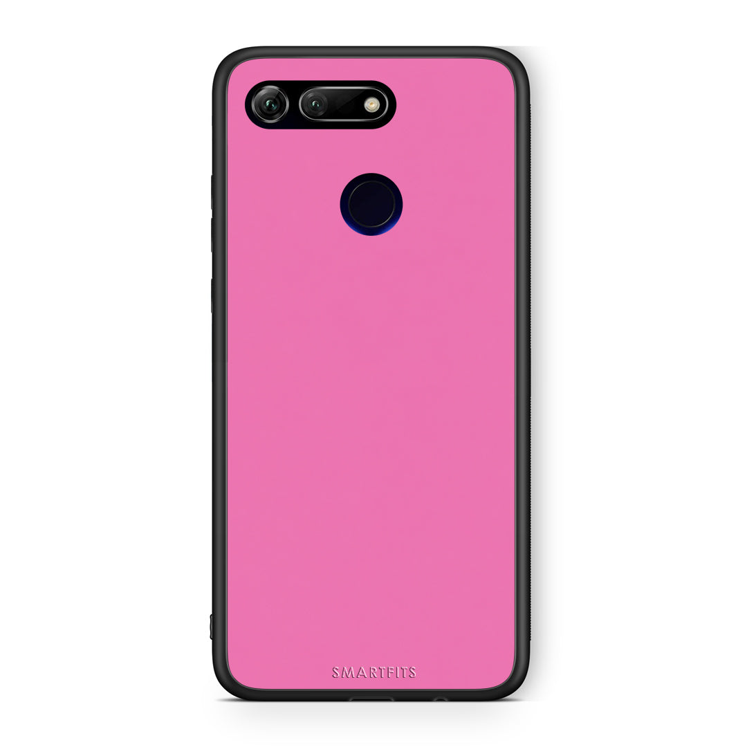 Θήκη Honor View 20 Rose Pink από τη Smartfits με σχέδιο στο πίσω μέρος και μαύρο περίβλημα | Honor View 20 Rose Pink case with colorful back and black bezels