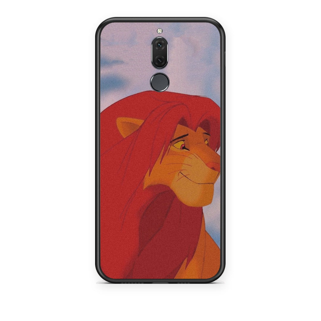 Θήκη Huawei Mate 10 Lite Lion Love 1 από τη Smartfits με σχέδιο στο πίσω μέρος και μαύρο περίβλημα | Huawei Mate 10 Lite Lion Love 1 case with colorful back and black bezels