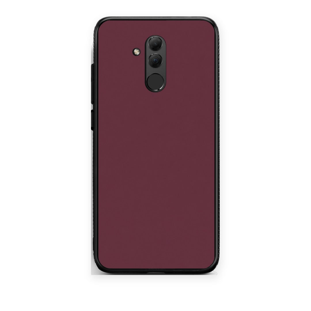 Θήκη Huawei Mate 20 Lite Muted Burgundy από τη Smartfits με σχέδιο στο πίσω μέρος και μαύρο περίβλημα | Huawei Mate 20 Lite Muted Burgundy case with colorful back and black bezels