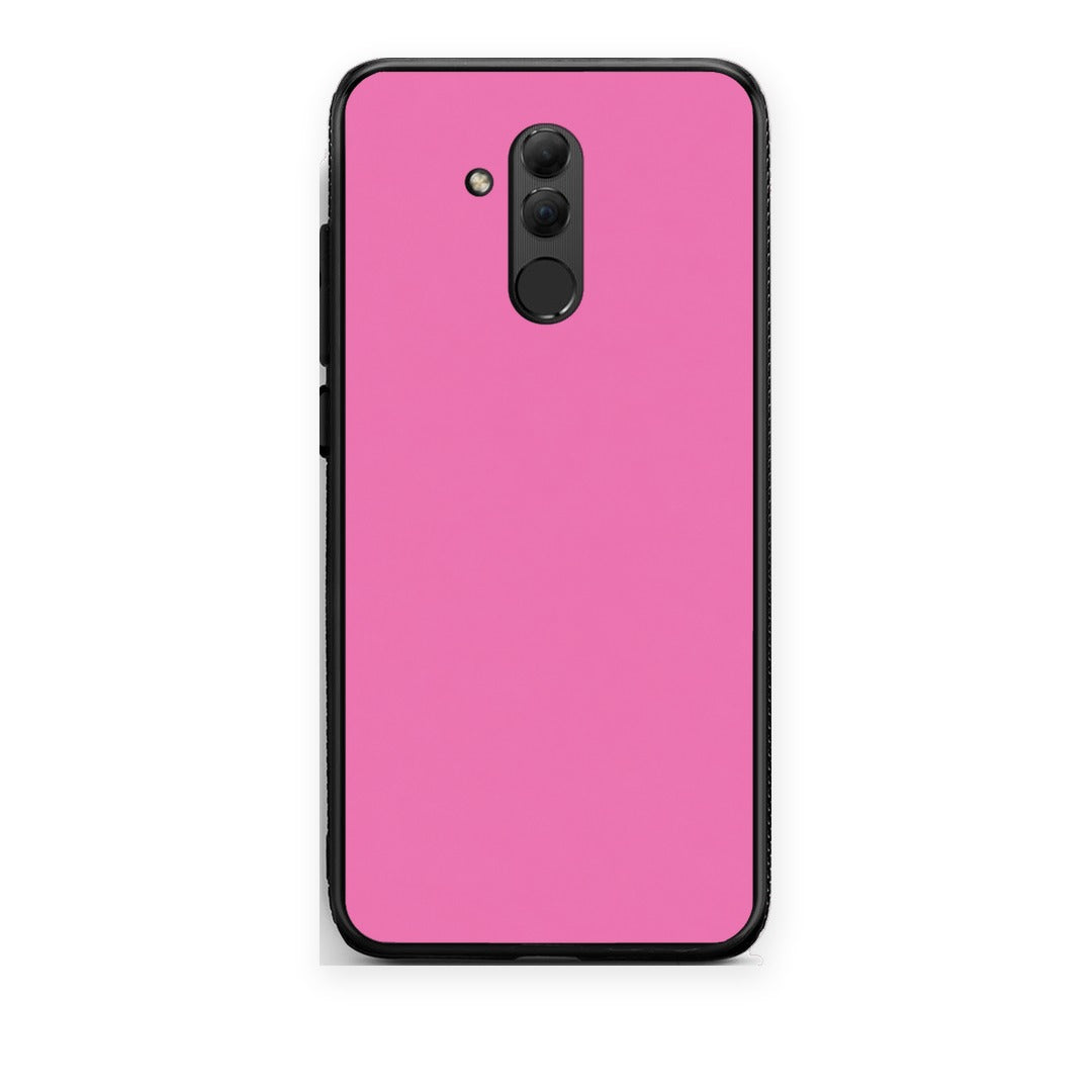 Θήκη Huawei Mate 20 Lite Rose Pink από τη Smartfits με σχέδιο στο πίσω μέρος και μαύρο περίβλημα | Huawei Mate 20 Lite Rose Pink case with colorful back and black bezels