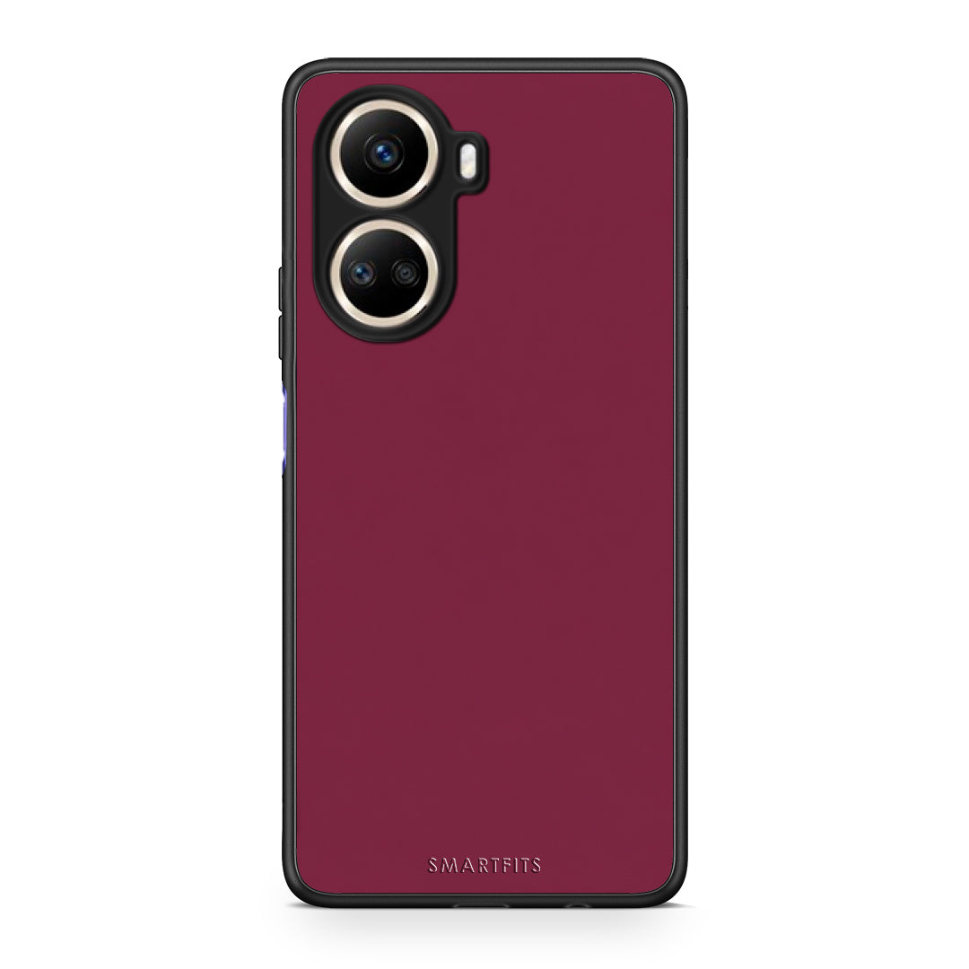 Θήκη Huawei Nova 10 SE Burgundy από τη Smartfits με σχέδιο στο πίσω μέρος και μαύρο περίβλημα | Huawei Nova 10 SE Burgundy case with colorful back and black bezels