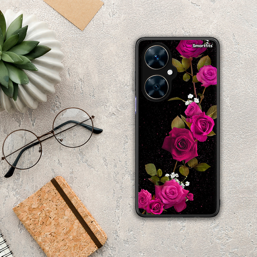 Flower Red Roses - Huawei Nova 11i θήκη