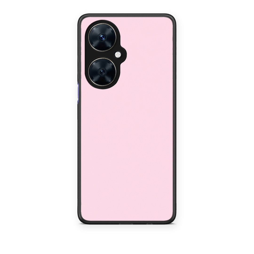 Θήκη Huawei Nova 11i Pale Pink από τη Smartfits με σχέδιο στο πίσω μέρος και μαύρο περίβλημα | Huawei Nova 11i Pale Pink case with colorful back and black bezels