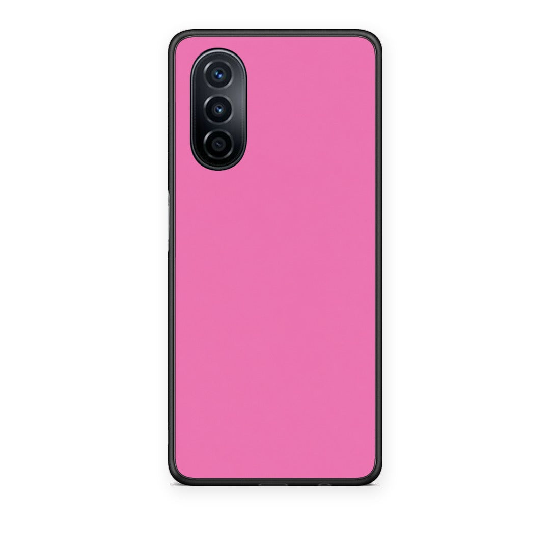 Θήκη Huawei Nova Y70 / Y70 Plus Rose Pink από τη Smartfits με σχέδιο στο πίσω μέρος και μαύρο περίβλημα | Huawei Nova Y70 / Y70 Plus Rose Pink case with colorful back and black bezels