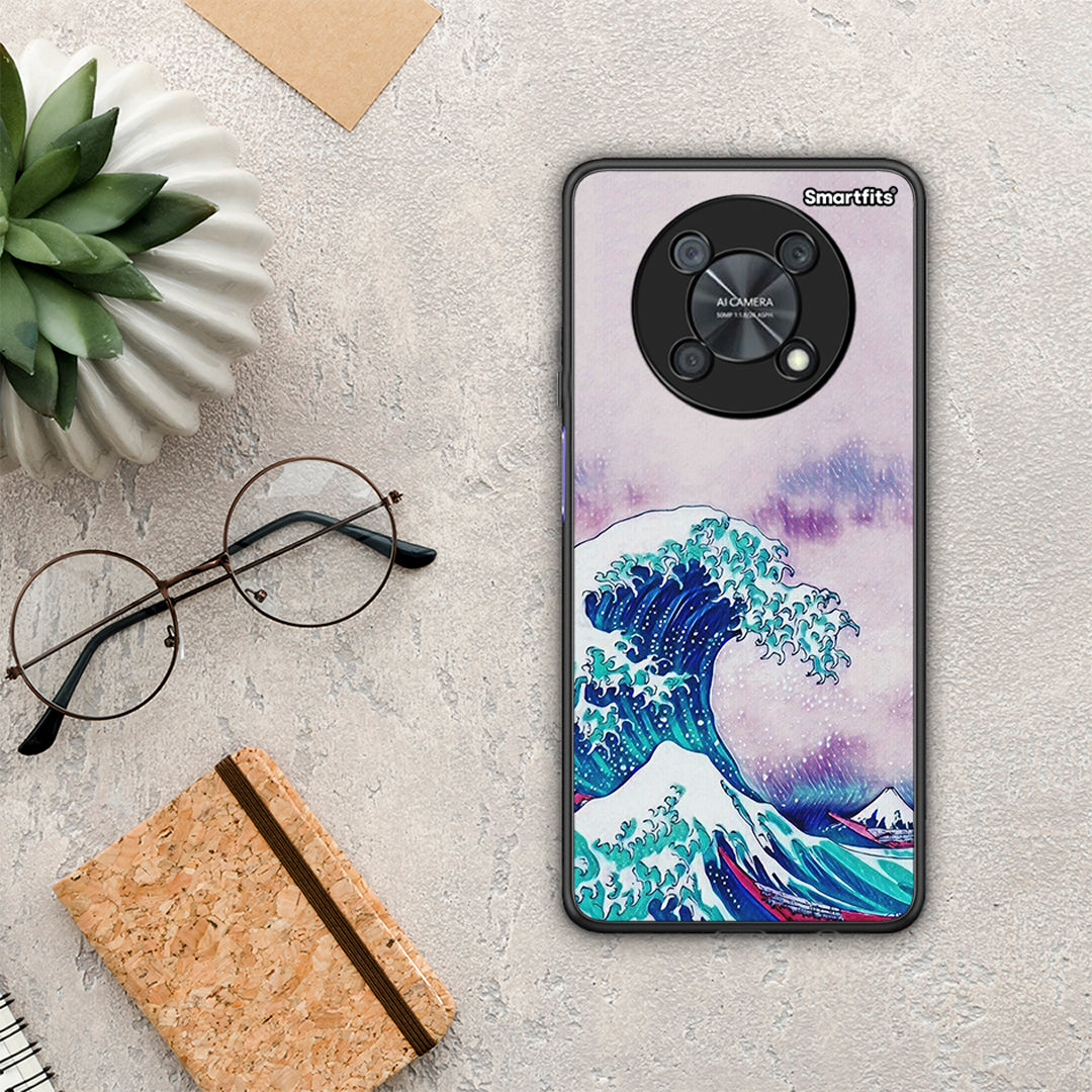 Blue Waves - Huawei Nova Y90 θήκη