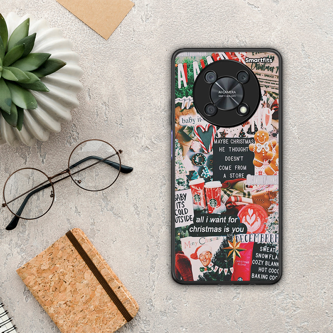 Christmas Happiness - Huawei Nova Y90 θήκη