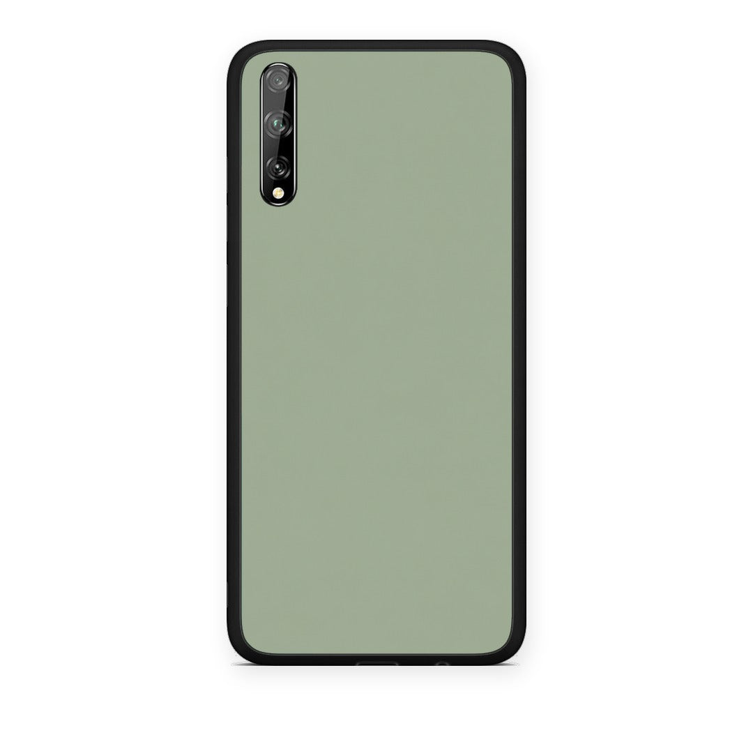 Θήκη Huawei P Smart S Sage Green από τη Smartfits με σχέδιο στο πίσω μέρος και μαύρο περίβλημα | Huawei P Smart S Sage Green case with colorful back and black bezels