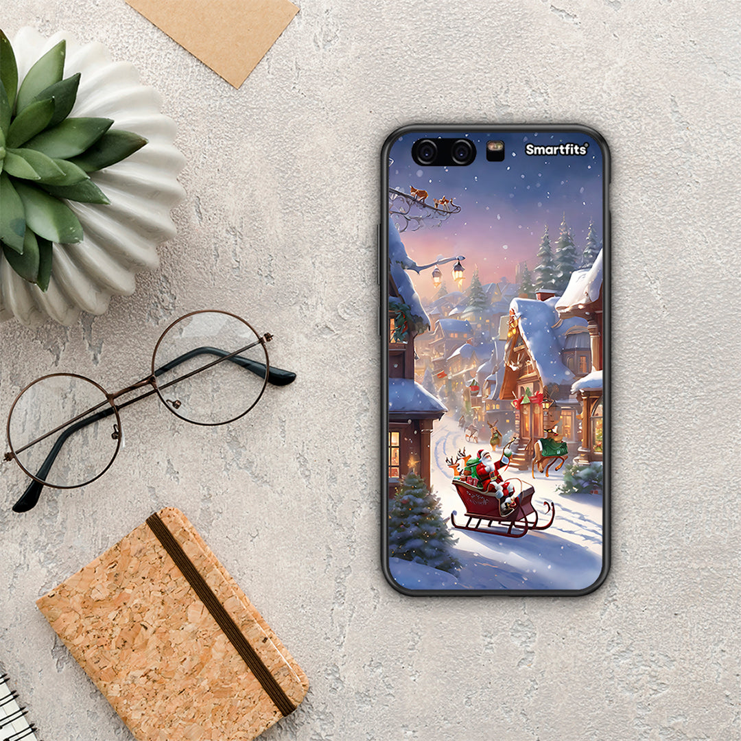 Christmas Snow - Huawei P10 Lite θήκη