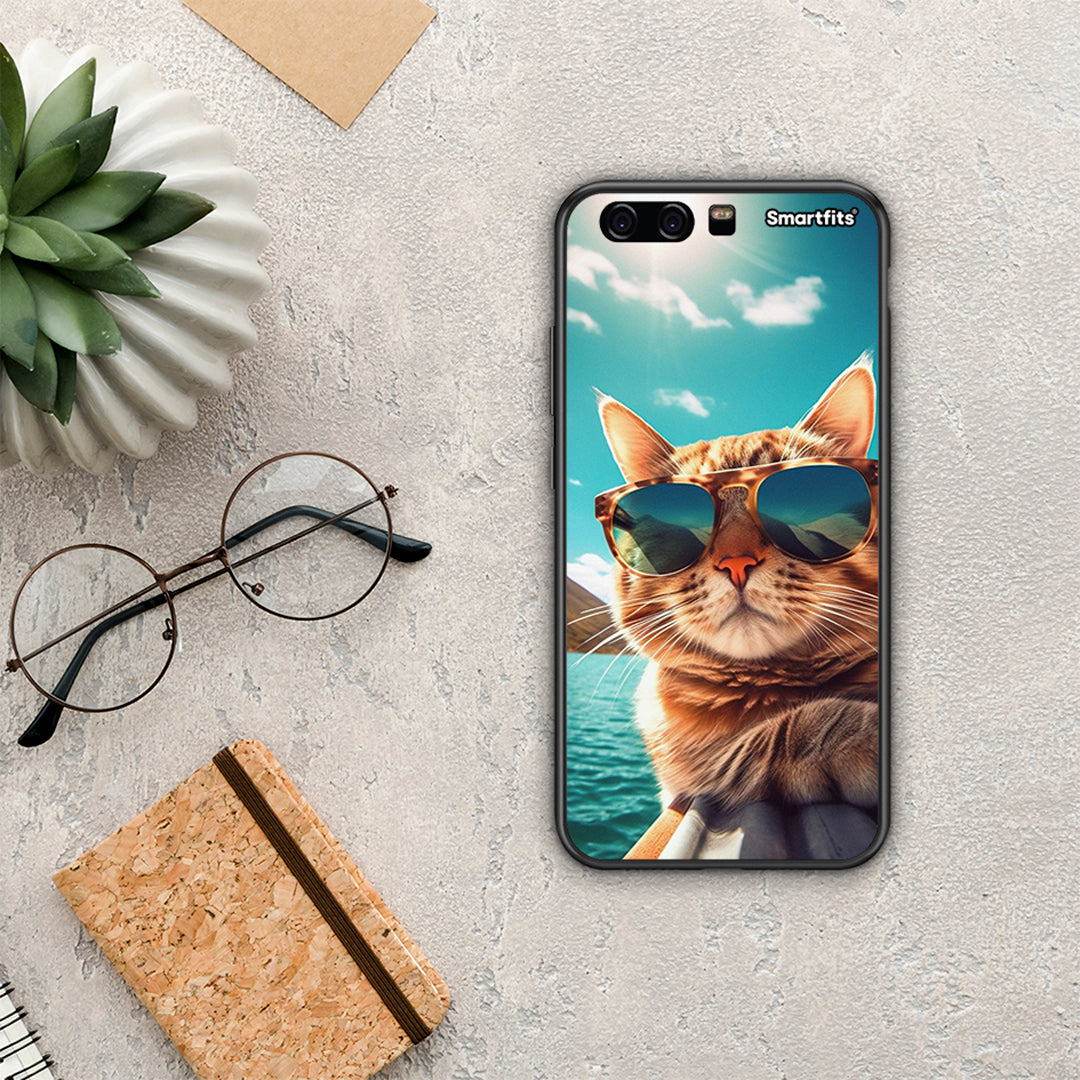 Summer Cat - Huawei P10 Lite θήκη