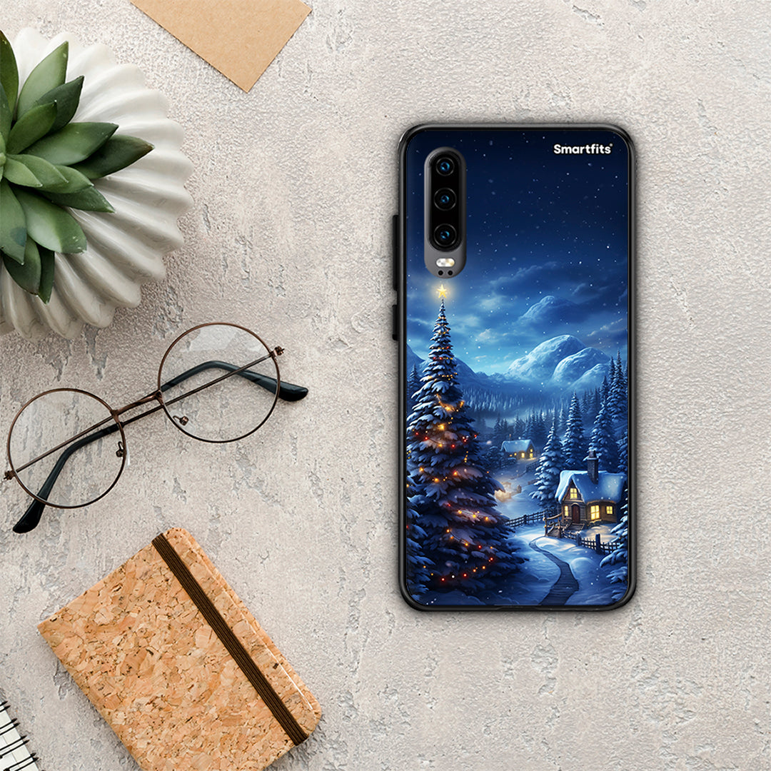 Christmas Scenery - Huawei P30 θήκη