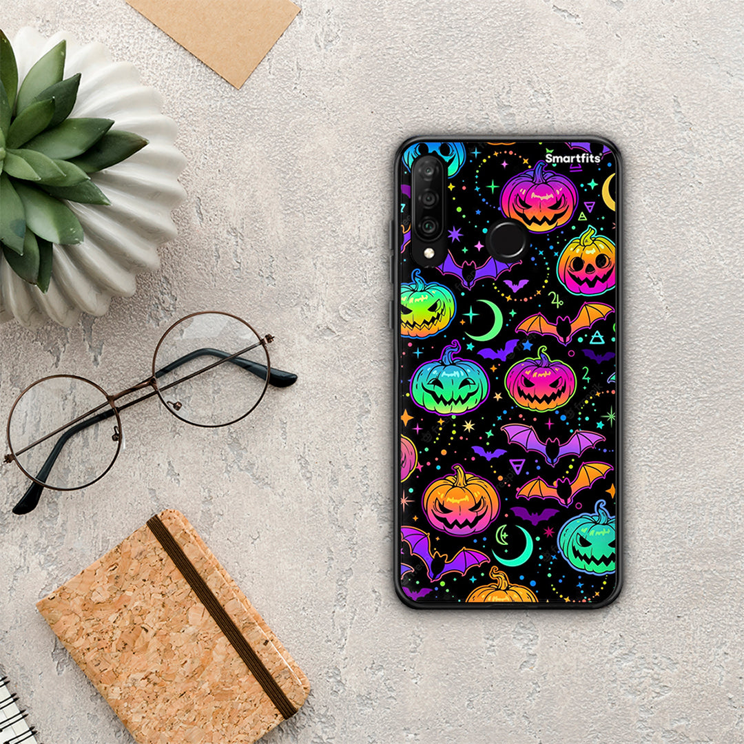 Neon Halloween - Huawei P30 Lite θήκη