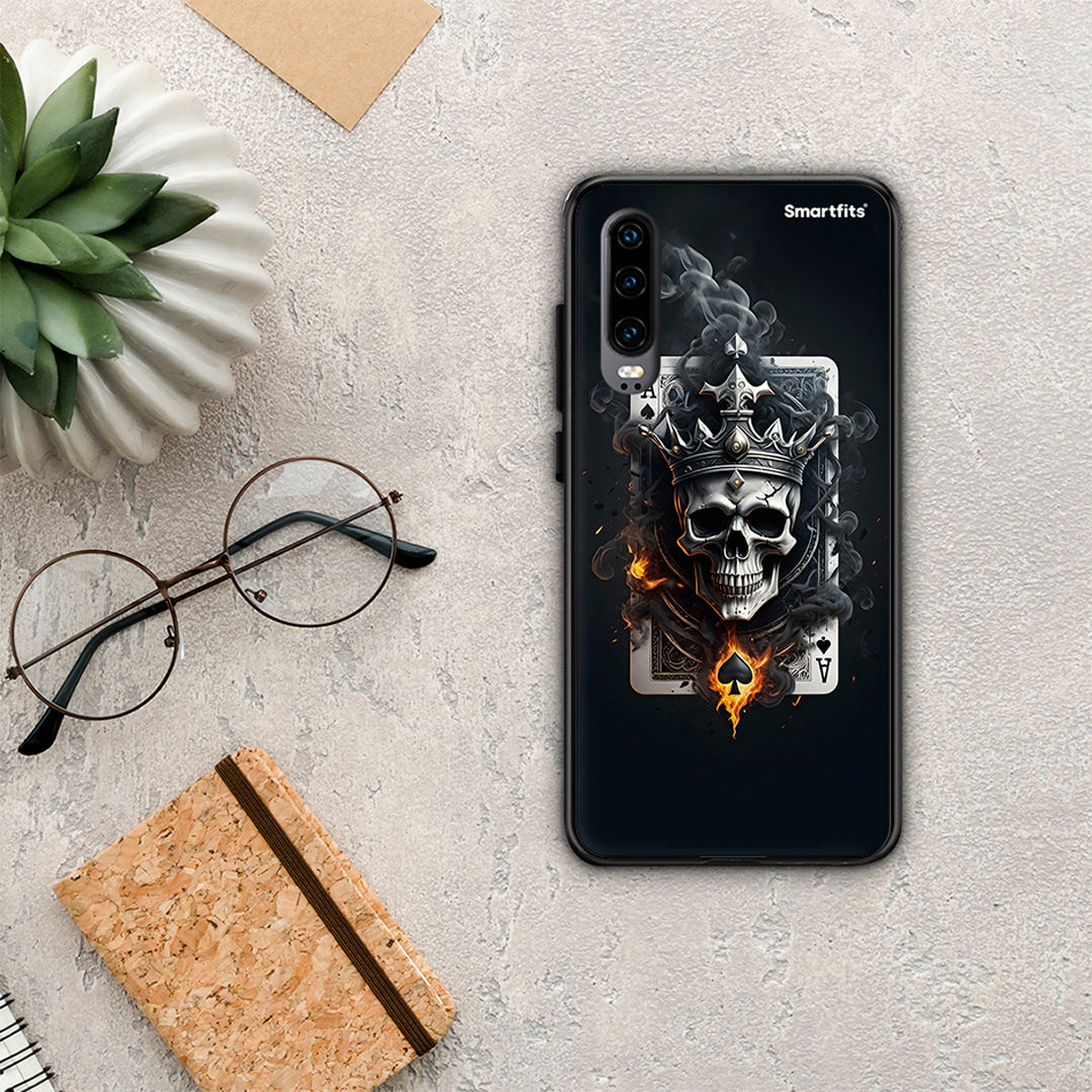 Skull King Ace - Huawei P30 θήκη