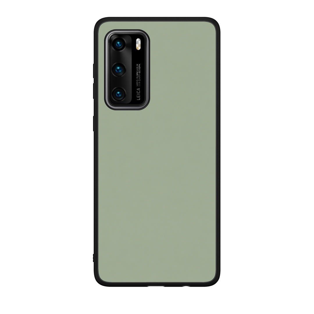Θήκη Huawei P40 Sage Green από τη Smartfits με σχέδιο στο πίσω μέρος και μαύρο περίβλημα | Huawei P40 Sage Green case with colorful back and black bezels