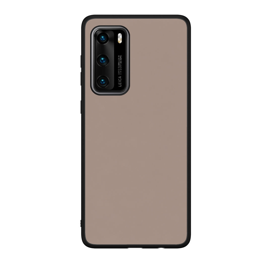 Θήκη Huawei P40 Warm Taupe από τη Smartfits με σχέδιο στο πίσω μέρος και μαύρο περίβλημα | Huawei P40 Warm Taupe case with colorful back and black bezels