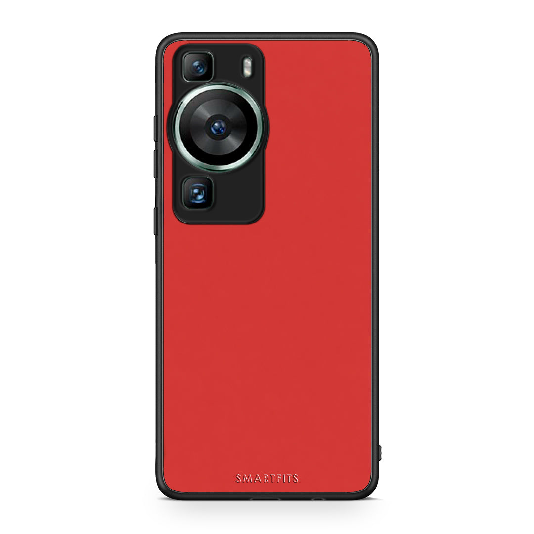 Θήκη Huawei P60 Poppy Red από τη Smartfits με σχέδιο στο πίσω μέρος και μαύρο περίβλημα | Huawei P60 Poppy Red case with colorful back and black bezels