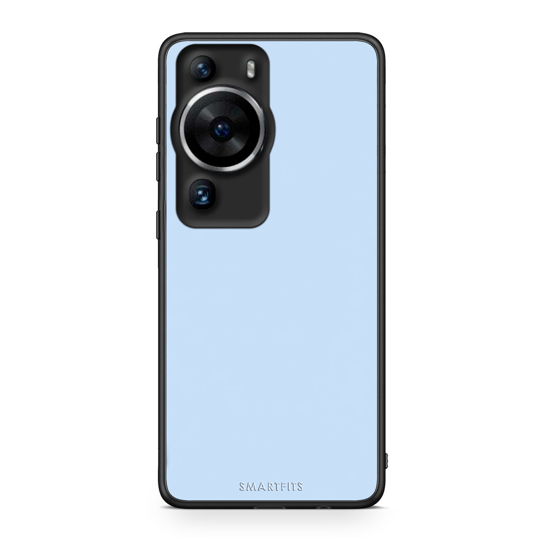 Θήκη Huawei P60 Pro Powder Blue από τη Smartfits με σχέδιο στο πίσω μέρος και μαύρο περίβλημα | Huawei P60 Pro Powder Blue case with colorful back and black bezels