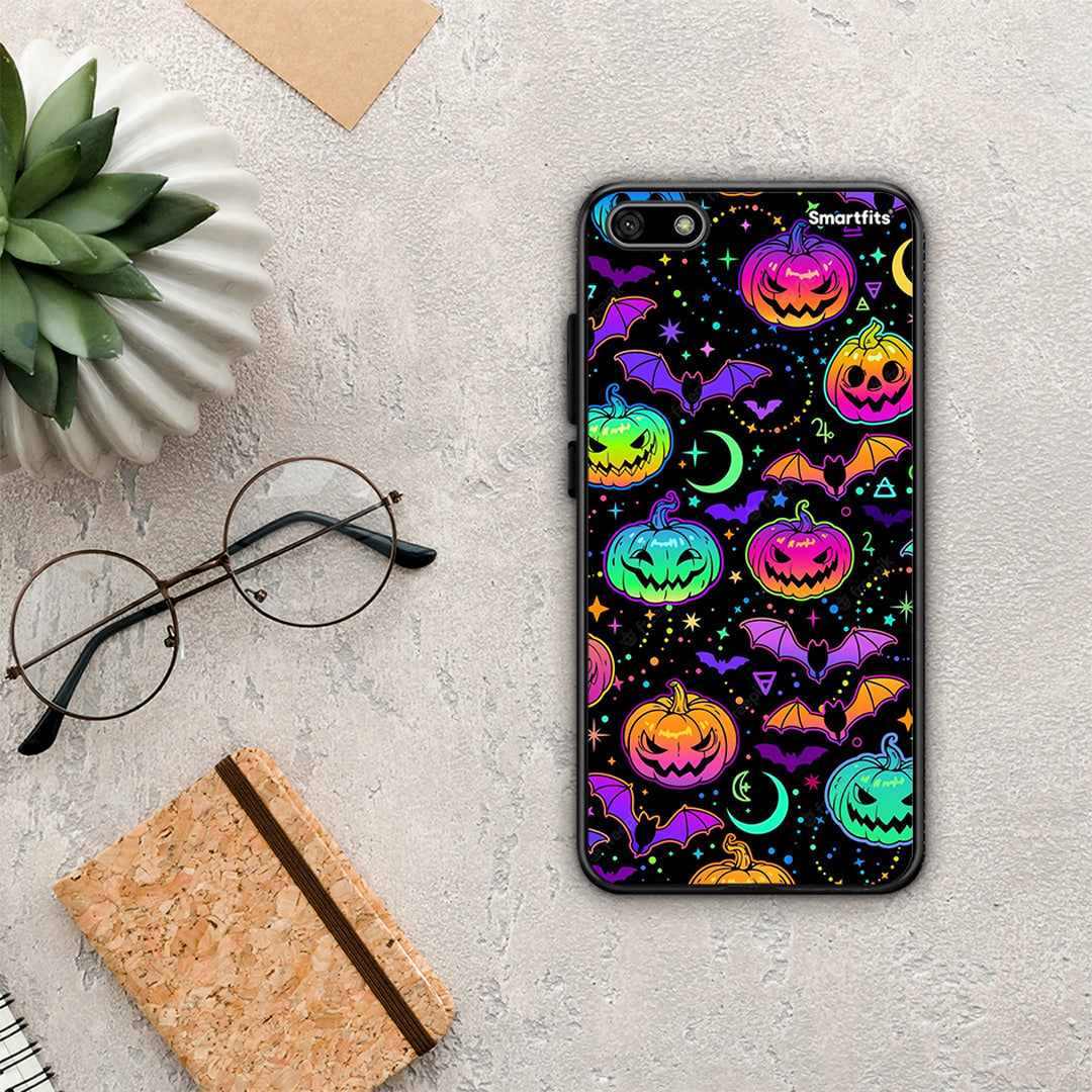 Neon Halloween - Huawei Y5 2018 / Honor 7S θήκη