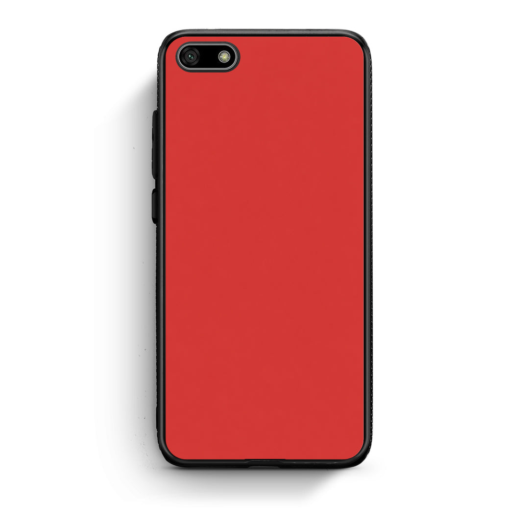 Θήκη Huawei Y5 2018 / Honor 7S Poppy Red από τη Smartfits με σχέδιο στο πίσω μέρος και μαύρο περίβλημα | Huawei Y5 2018 / Honor 7S Poppy Red case with colorful back and black bezels