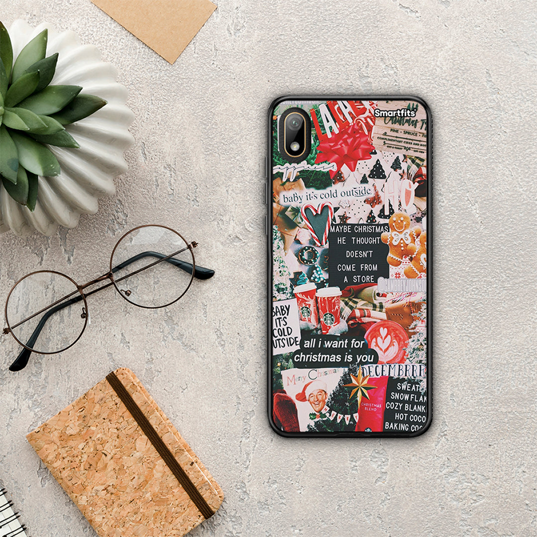 Christmas Happiness - Huawei Y5 2019 θήκη