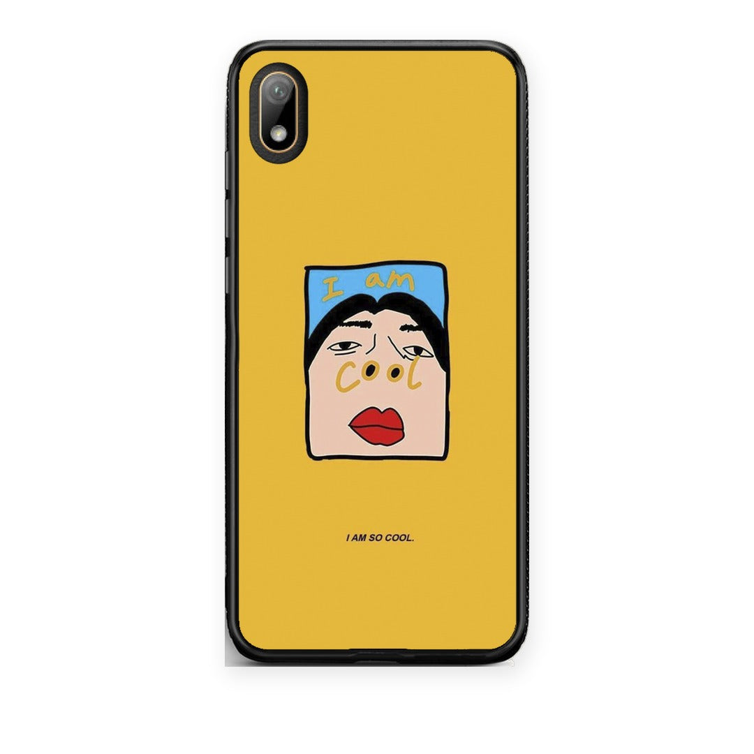 Θήκη Huawei Y5 2019 So Cool από τη Smartfits με σχέδιο στο πίσω μέρος και μαύρο περίβλημα | Huawei Y5 2019 So Cool case with colorful back and black bezels