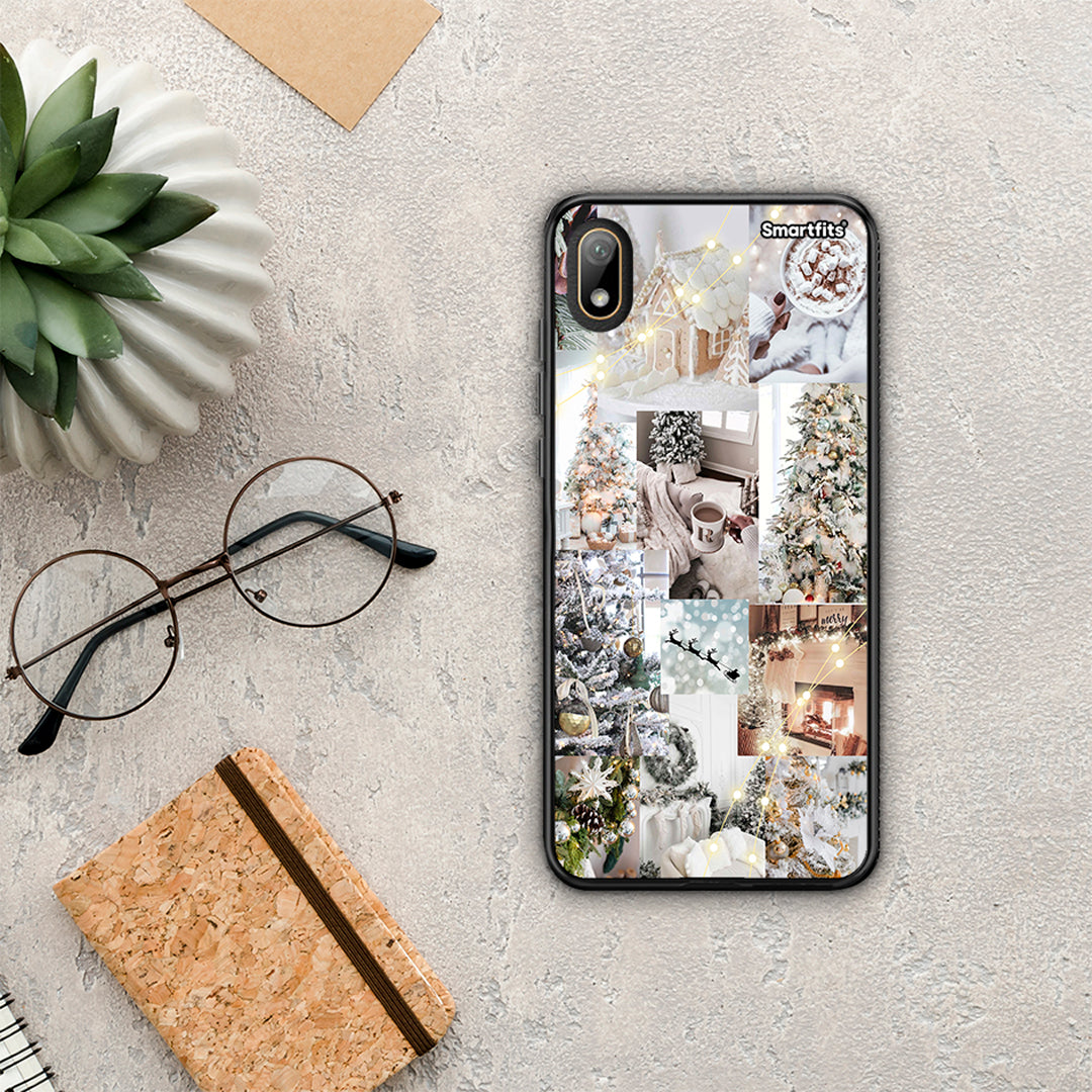 White Christmas - Huawei Y5 2019 θήκη