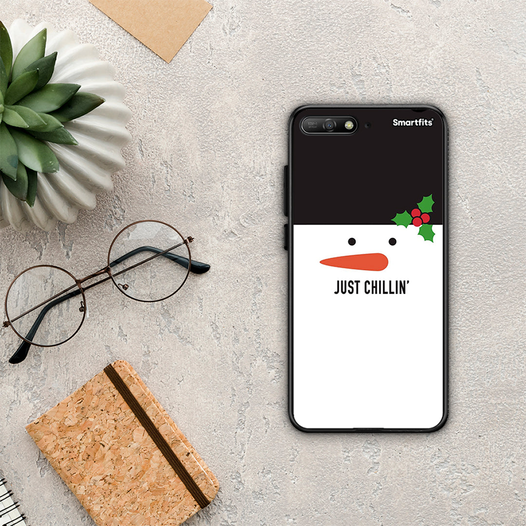 Christmas Chillin - Huawei Y6 2018 / Honor 7A θήκη