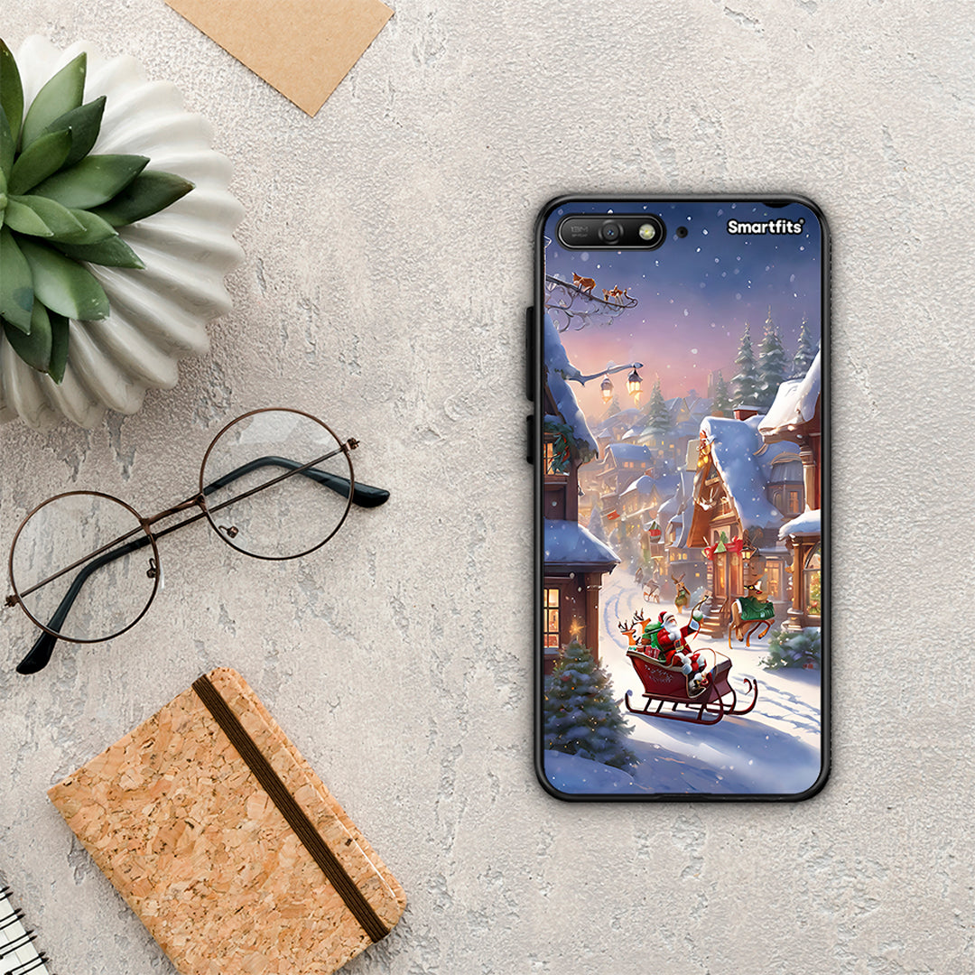 Christmas Snow - Huawei Y6 2018 / Honor 7A θήκη