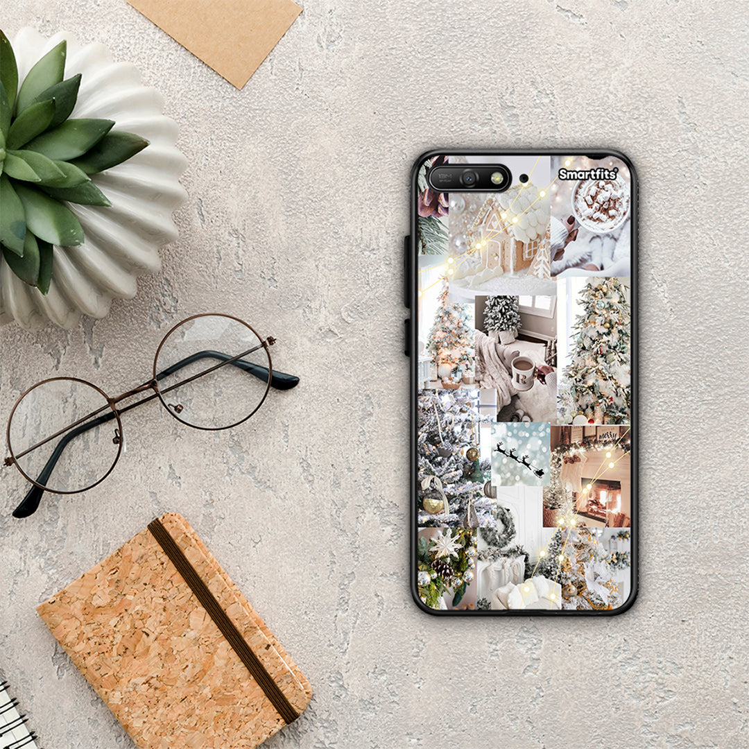 White Christmas - Huawei Y6 2018 / Honor 7A θήκη