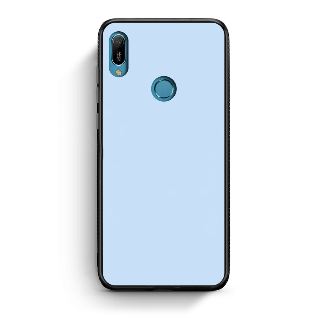 Θήκη Huawei Y6 2019 Powder Blue από τη Smartfits με σχέδιο στο πίσω μέρος και μαύρο περίβλημα | Huawei Y6 2019 Powder Blue case with colorful back and black bezels