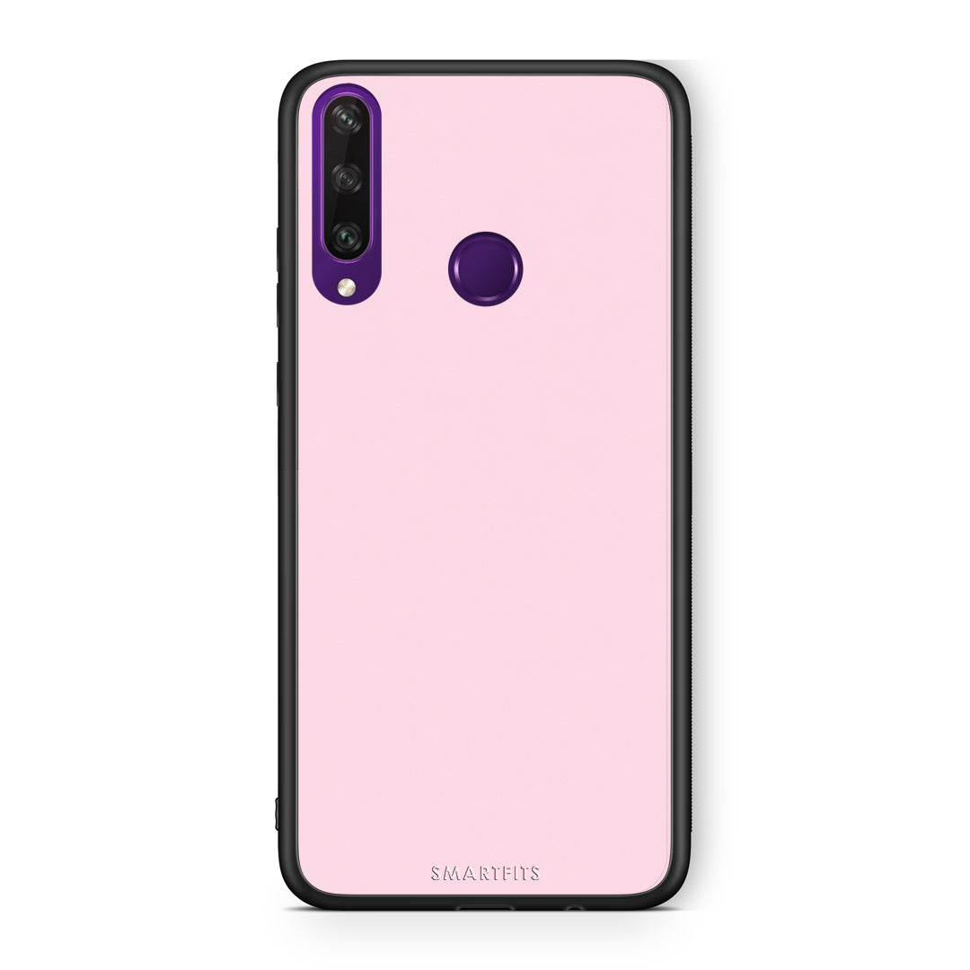 Θήκη Huawei Y6p Pale Pink από τη Smartfits με σχέδιο στο πίσω μέρος και μαύρο περίβλημα | Huawei Y6p Pale Pink case with colorful back and black bezels