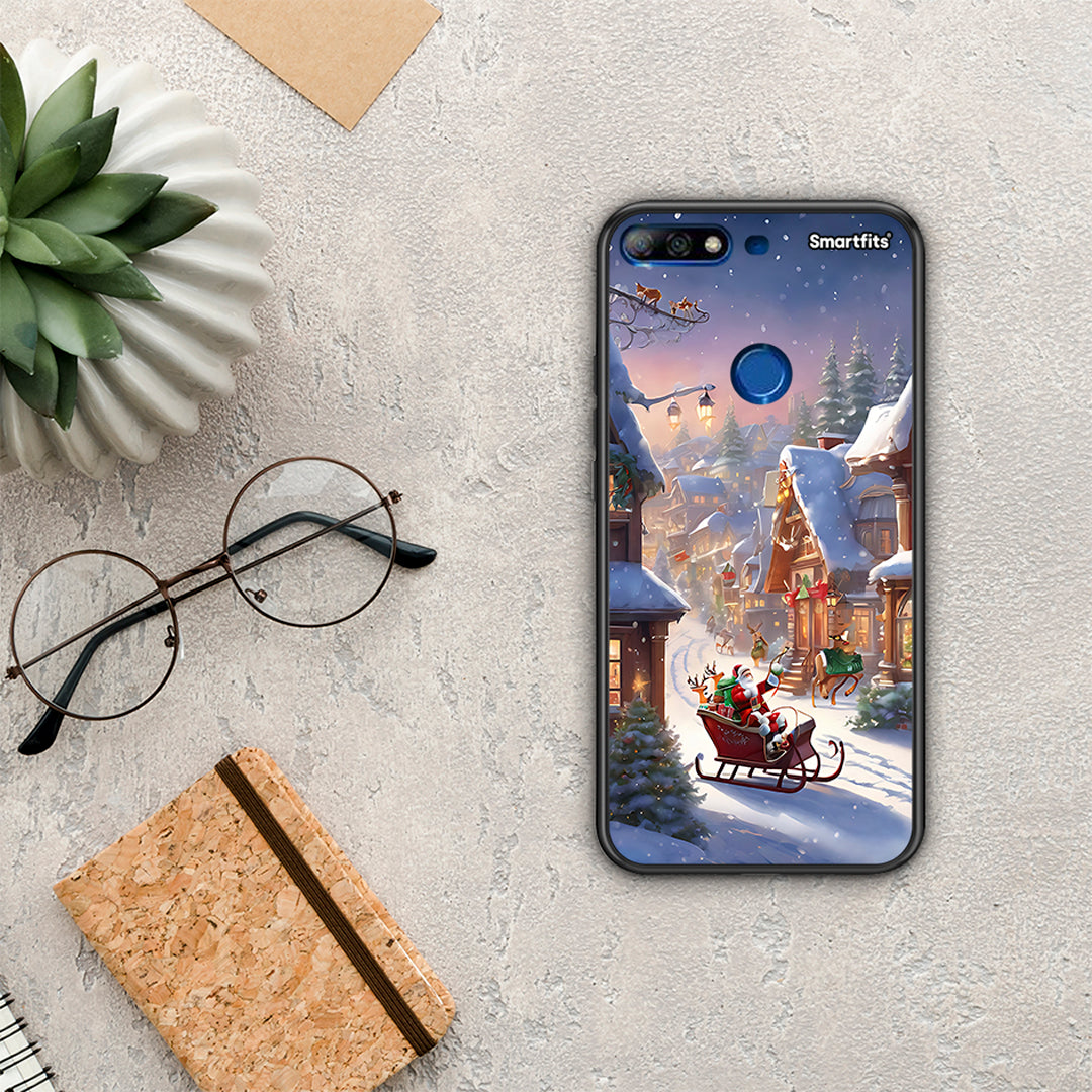 Christmas Snow - Huawei Y7 2018 / Prime Y7 2018 / Honor 7C θήκη