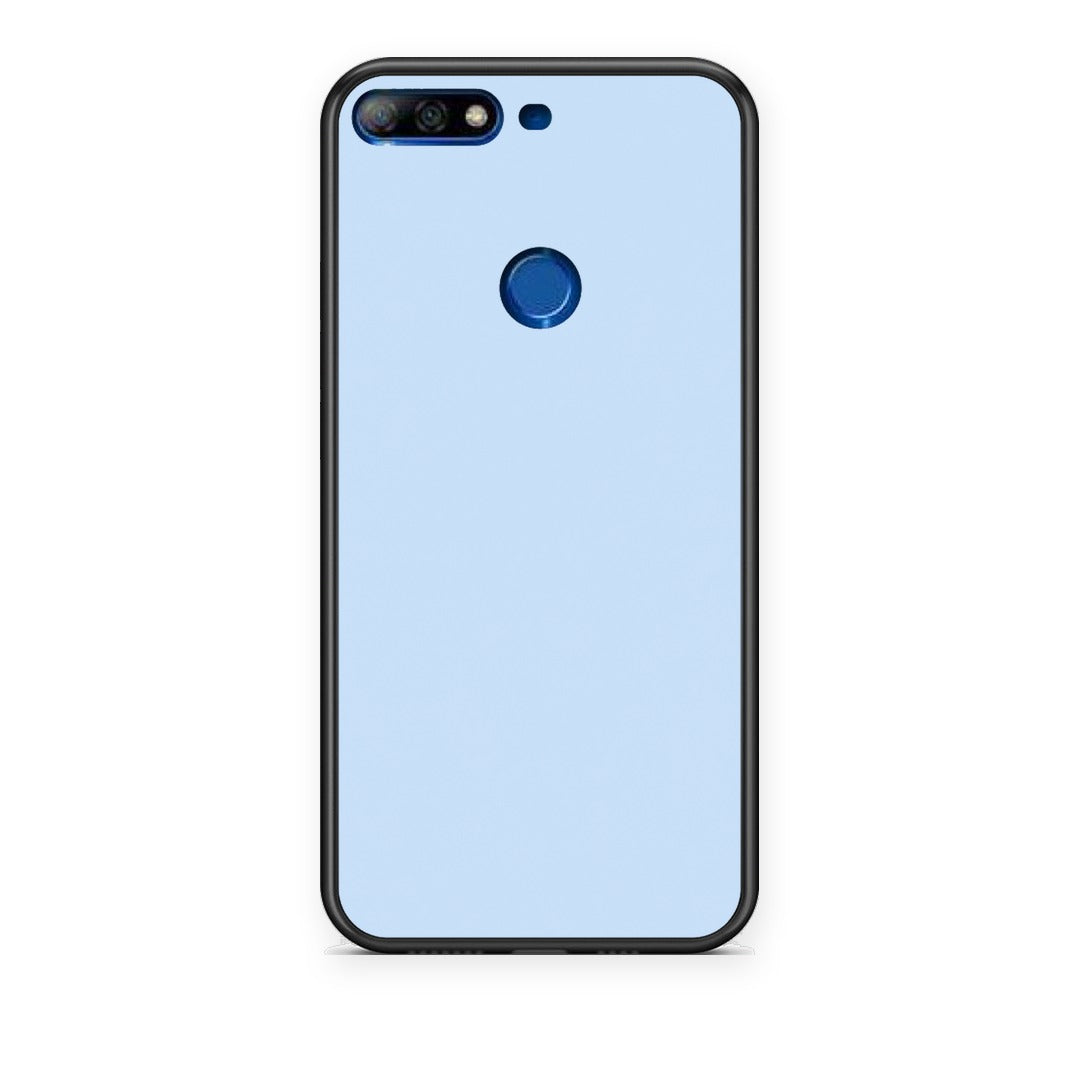 Θήκη Huawei Y7 2018 / Prime Y7 2018 / Honor 7C Powder Blue από τη Smartfits με σχέδιο στο πίσω μέρος και μαύρο περίβλημα | Huawei Y7 2018 / Prime Y7 2018 / Honor 7C Powder Blue case with colorful back and black bezels