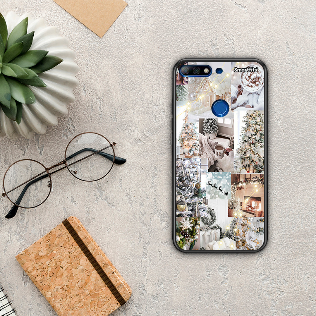 White Christmas - Huawei Y7 2018 / Prime Y7 2018 / Honor 7C θήκη