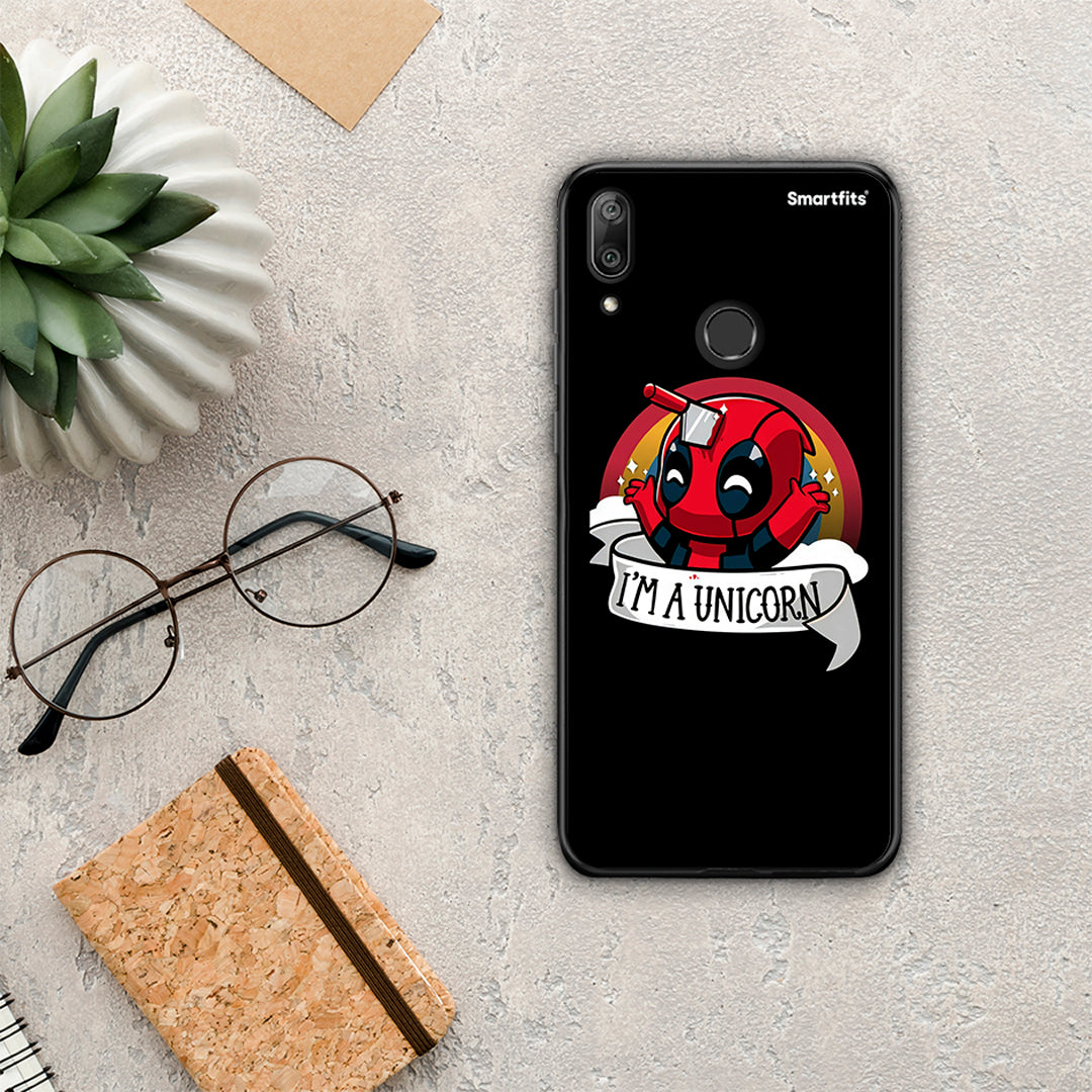 Unicorn Deadpool - Huawei Y7 2019 / Y7 Prime 2019 θήκη
