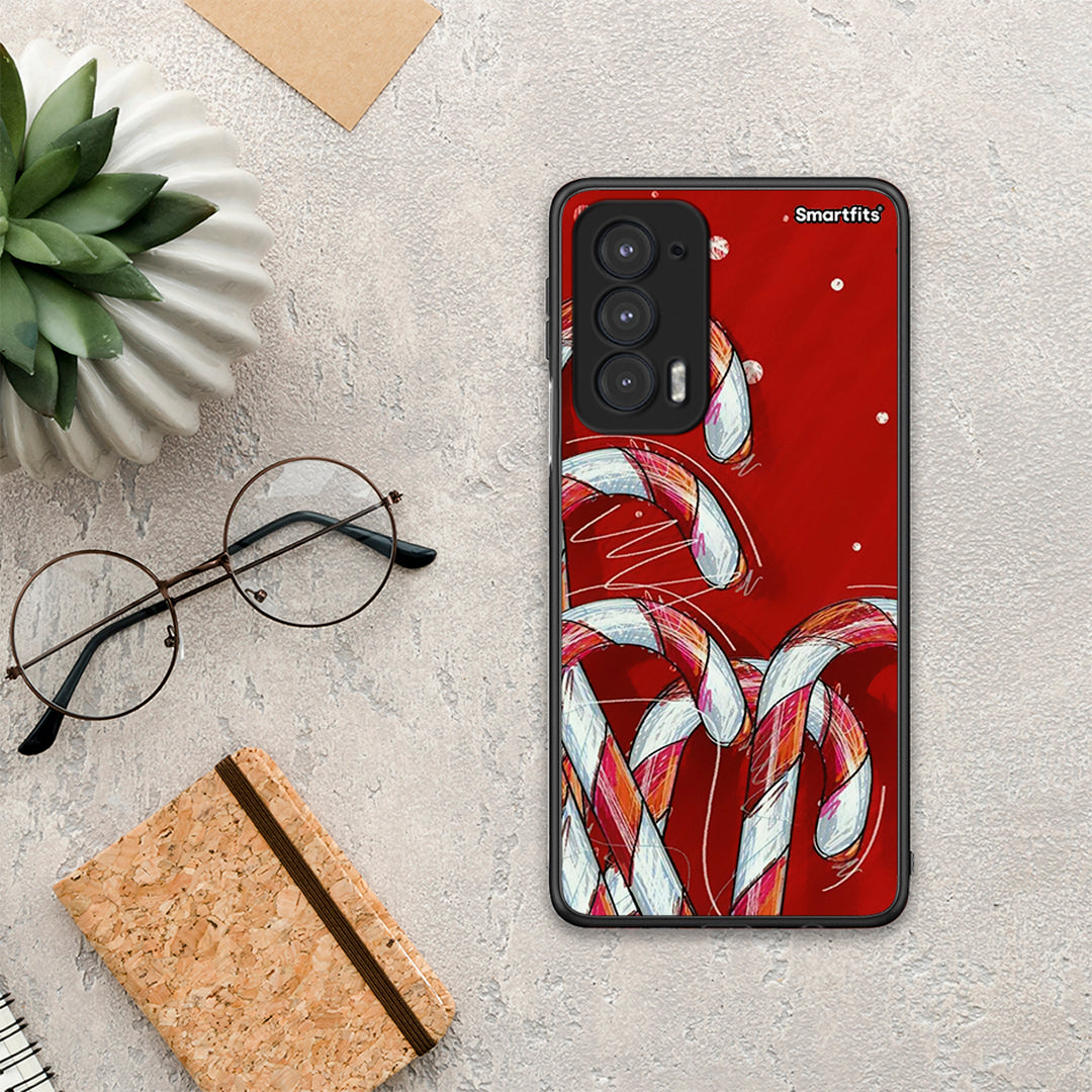 Candy Cane - Motorola Edge 20 5G θήκη